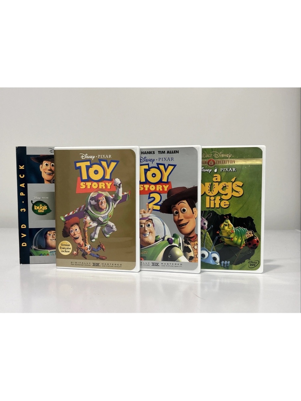 DVD Box Set: Disney Pixar 3 Pack- Toy Story, Toy Story 2 & A Bug's Life